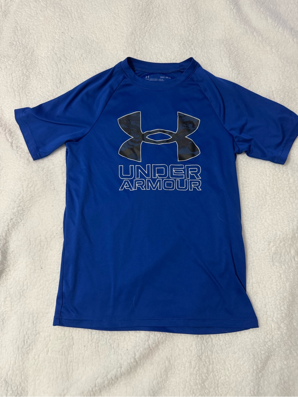Under Armour Royal Blue Short Sleeve Logo Tee